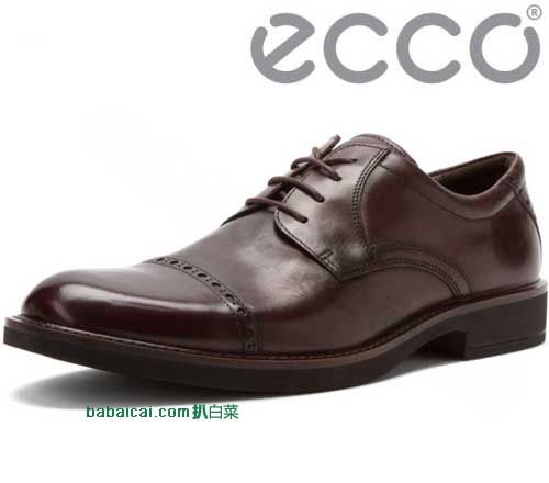 ECCO 爱步 里兹 正装男鞋（原价$200，现6.8折$135），公码7折后$94.48