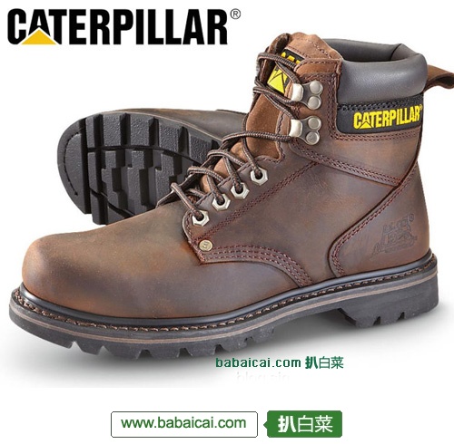 Caterpillar 卡特彼勒 6寸 经典款工装靴(原价$100，现6.9折) $51.44（$68.59 公码75折）