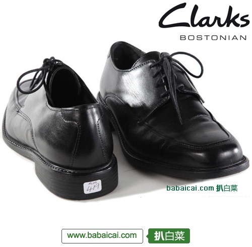 Clarks 旗下 Bostonian 男士系带牛津正装鞋（原价$90，现5.6折）,公码7.5折后$37.69