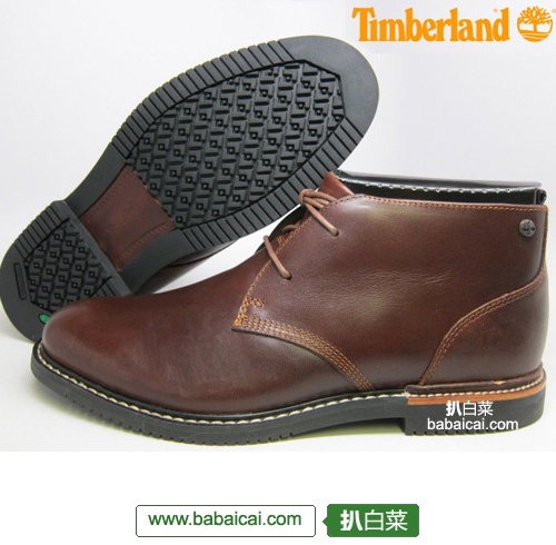 Timberland 天木兰 男士 系带休闲短靴 (原价$130，现6.2折) 公码8折后$76.87