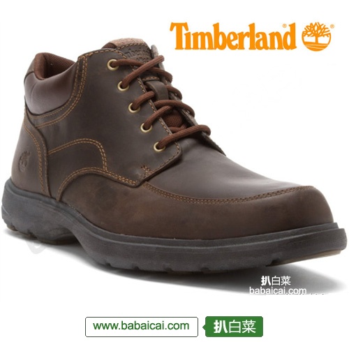 Timberland 天木兰 男士防水休闲鞋原价$100 现历史低价$70 公码8折$56