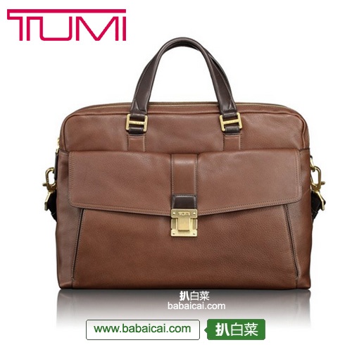 TUMI 途米 15寸复古公文/电脑包 （原价$595，现6折）公码8折后 $284 史低